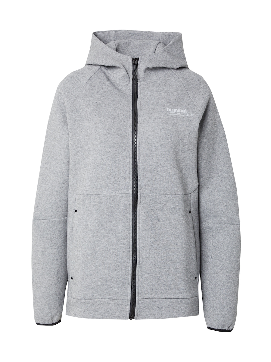 

Спортивная толстовка с капюшоном на молнии Hummel TECH FLEECE, Stone