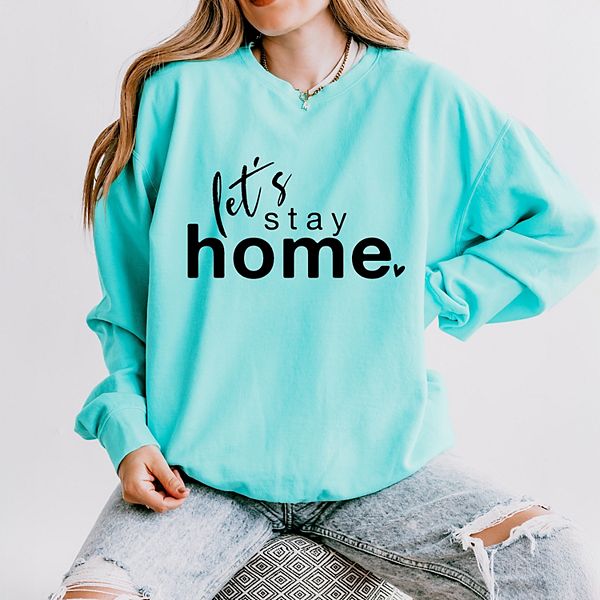 

Легкий свитшот Let's stay home с эффектом garment dyed Simply Sage Market, Chalky Mint, Зеленый, Легкий свитшот Let's stay home с эффектом garment dyed Simply Sage Market, Chalky Mint