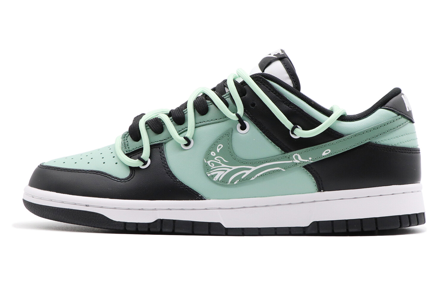 

Кроссовки Nike Dunk Skateboard Shoes Women's Low-Top Green, Зеленый, Кроссовки Nike Dunk Skateboard Shoes Women's Low-Top Green