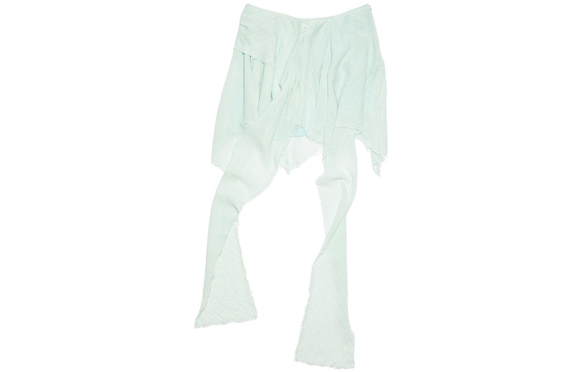 Acne Studios Повседневная длинная юбка Women's Caribbean Sea Blue — фото 3