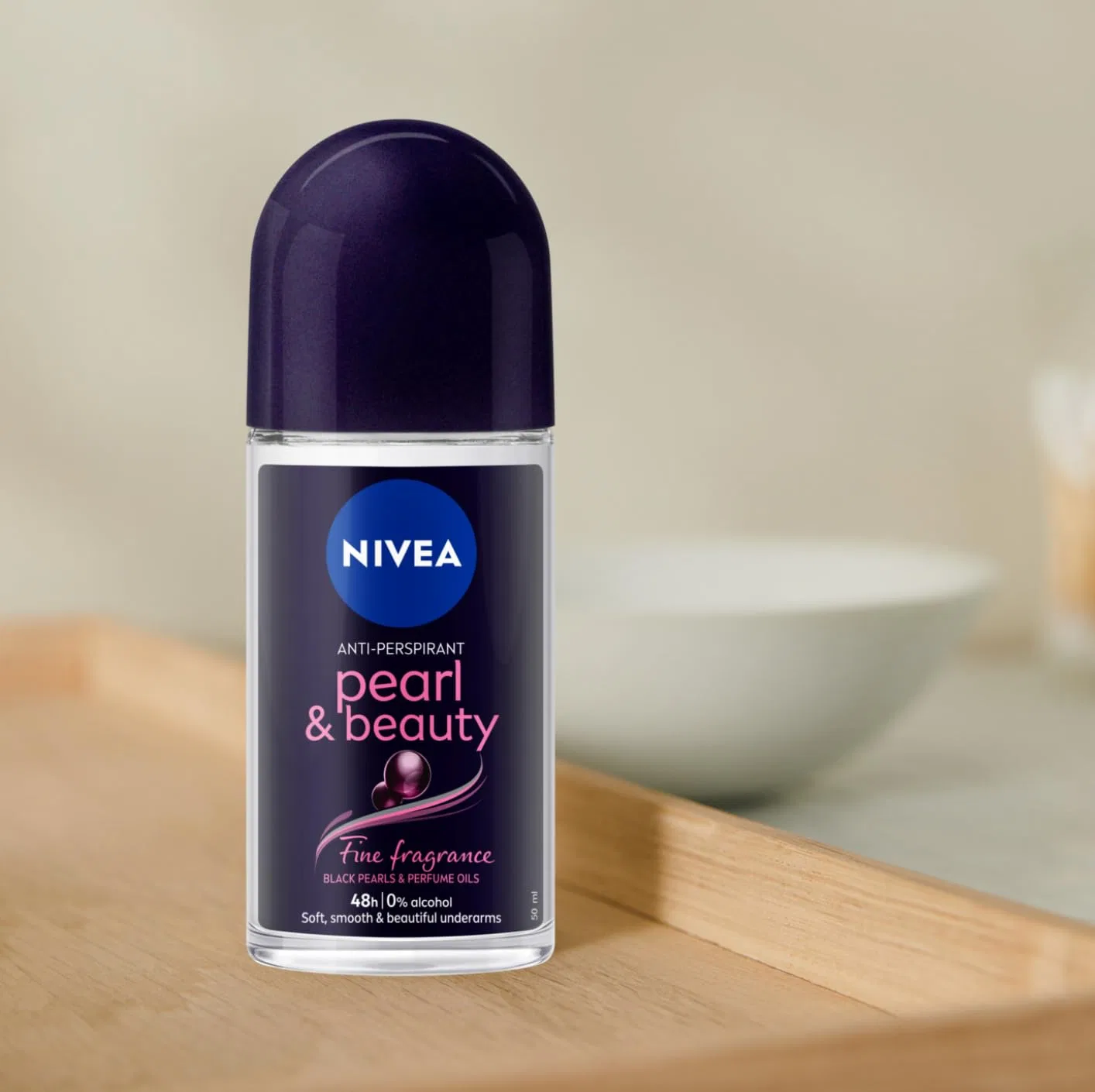 Женский шариковый антиперспирант NIVEA Pearl & Beauty 48 ч, 50 мл Nivea — фото 4