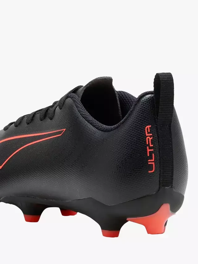Детские футбольные бутсы ULTRA 6 PLAY на шнуровке, Puma, черно-красные PUMA — фото 3