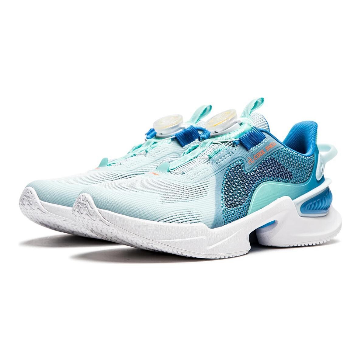 Кроссовки детские Dragonfly Leap V2 GS Low-top, синие/белые Lining Young, синий/белый — фото 3