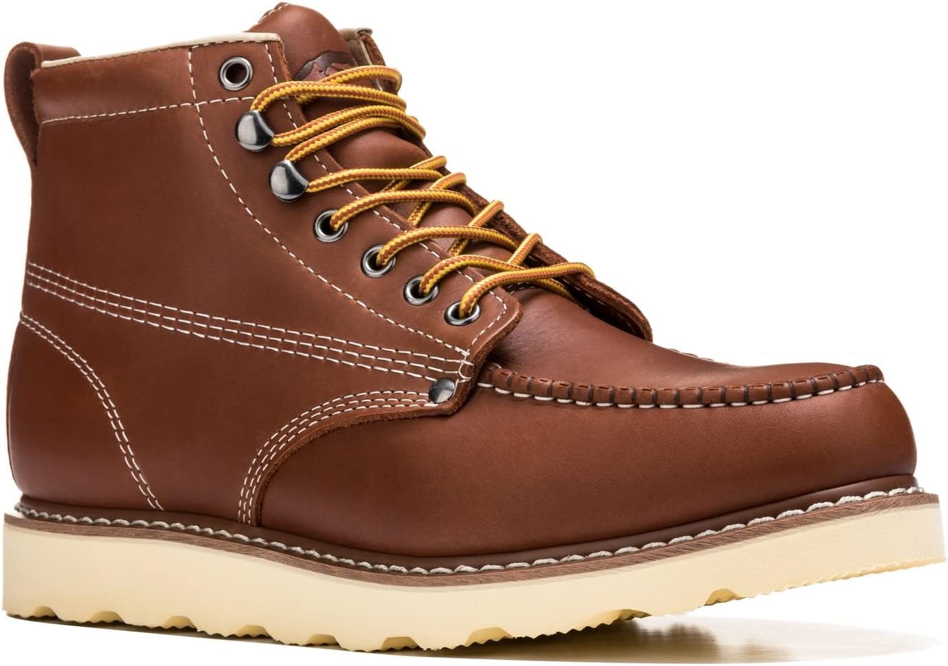 

Мужские ботинки Golden Fox 6 с Мок-Тоу и удобной подошвой для строительства, Copper/Full Grain