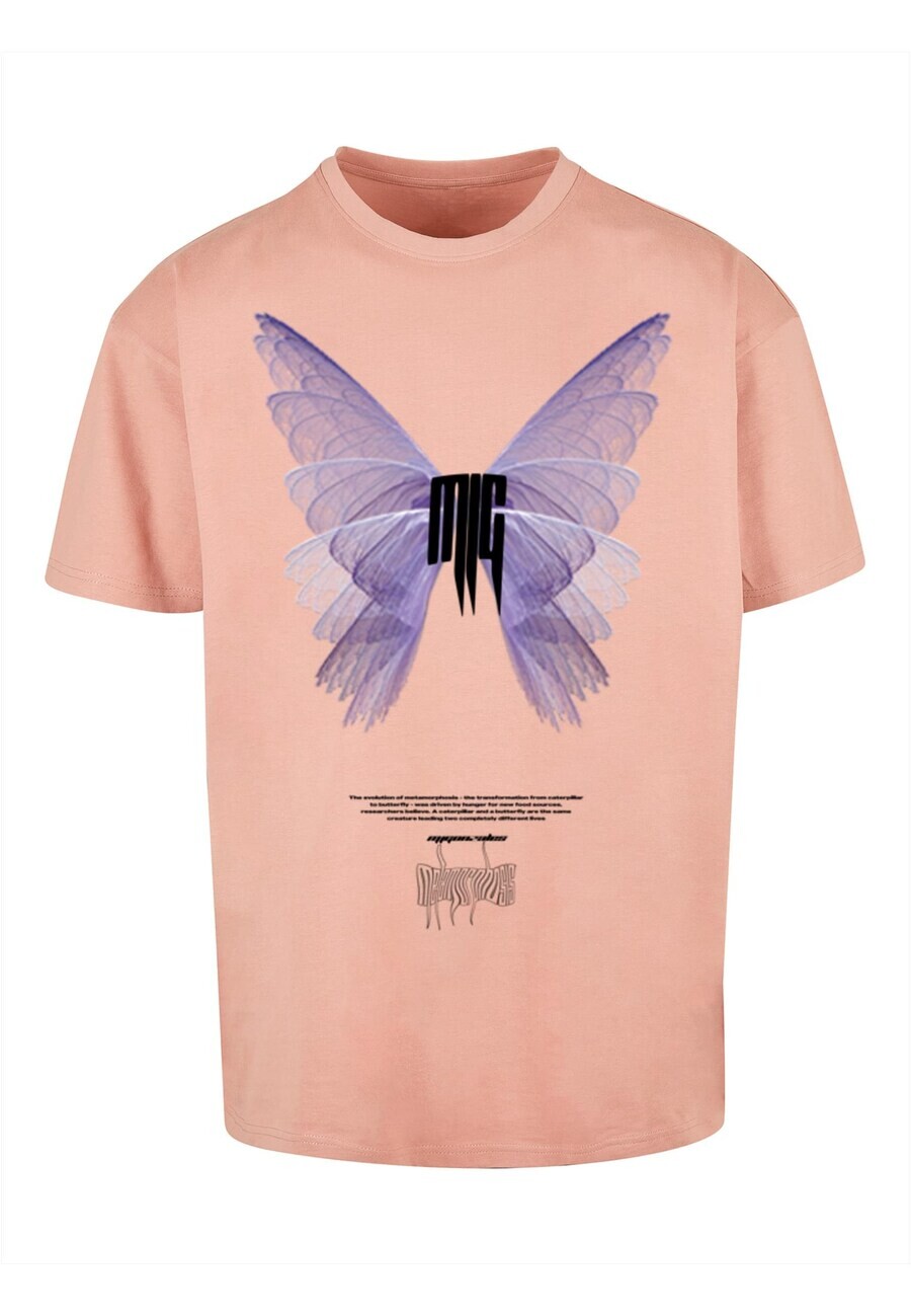 

Классическая футболка MJ Gonzales Shirt Metamorphose V.6, цвет salmon