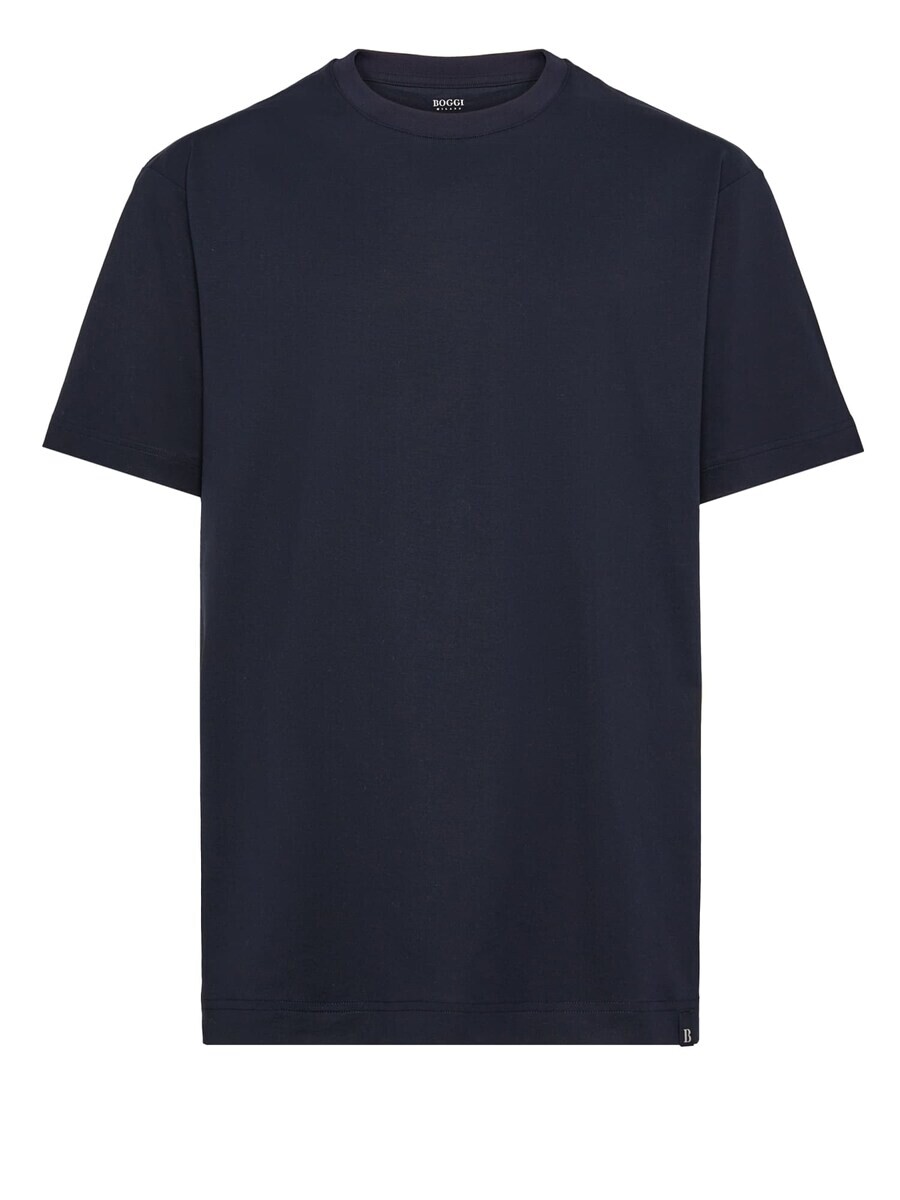 

Классическая футболка Boggi Milano Shirt, темно-синий