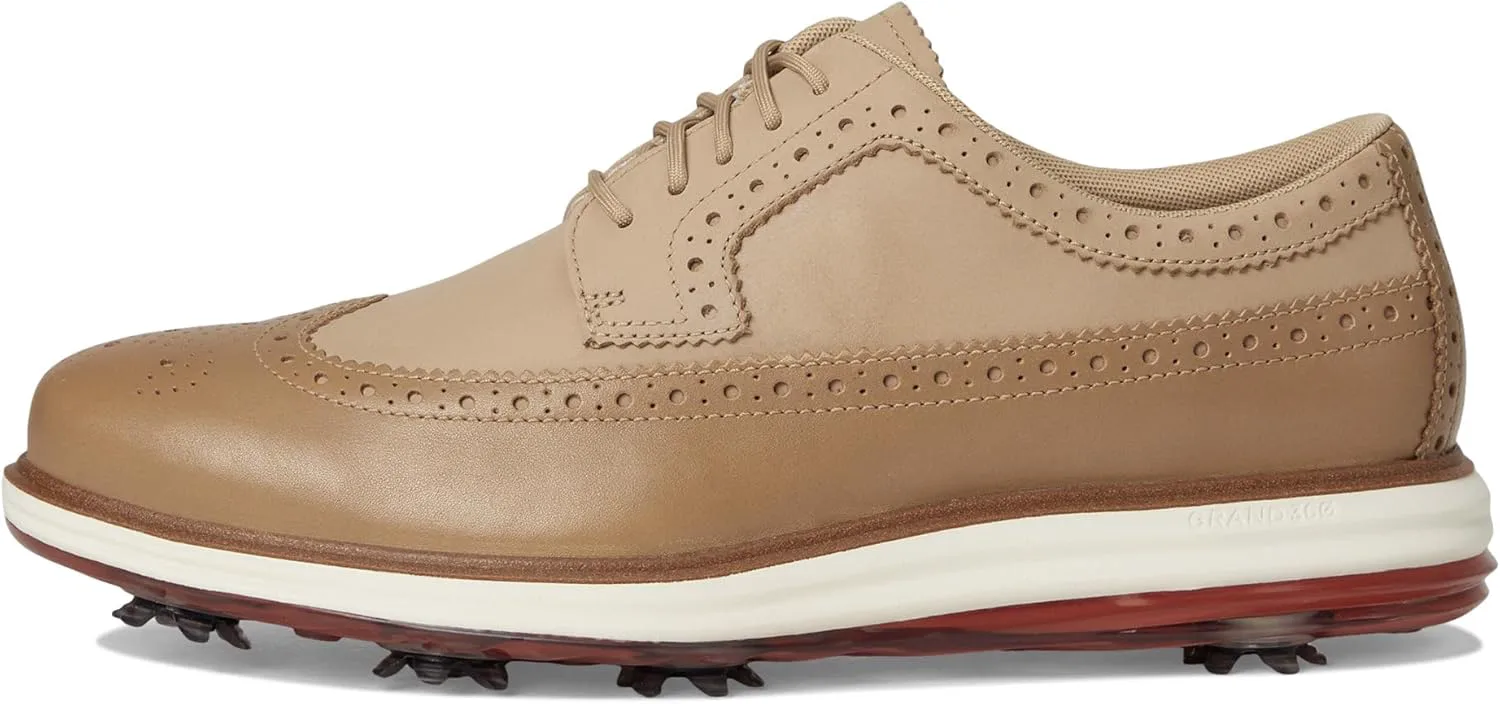 Мужские водонепроницаемые кроссовки Cole Haan Original Grand Tour для гольфа, бежевый/слоновая кость — фото 4