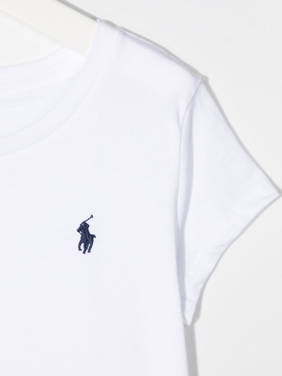 Ralph Lauren футболка с вышитым логотипом, белый — фото 3