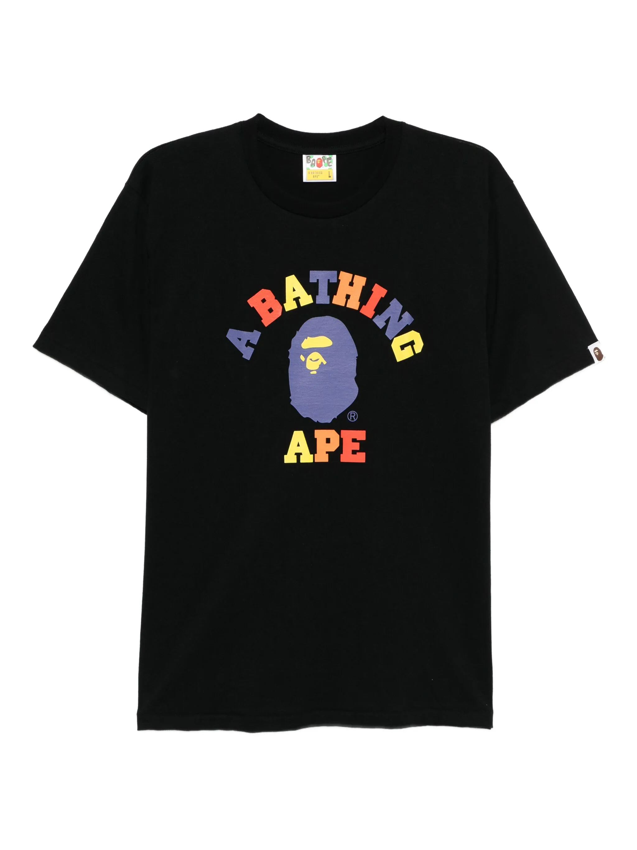 

Футболка с принтом A Bathing Ape, черный