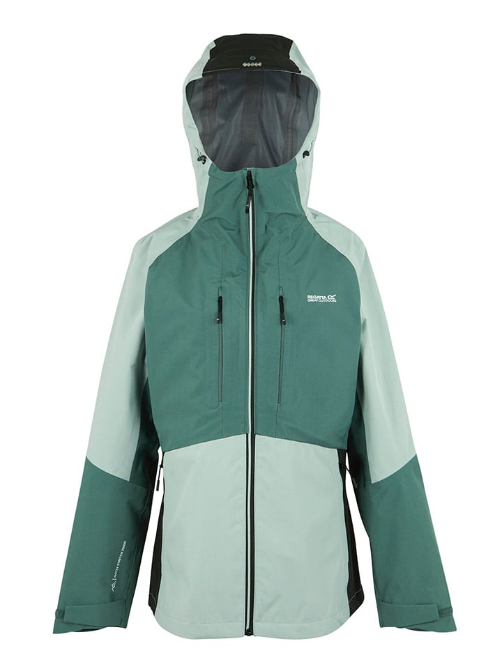 

Функциональная куртка 3-в-1 Carletta бирюзового цвета Regatta