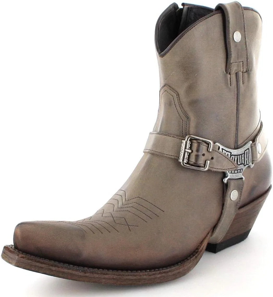 Мужские ковбойские ботинки Mayura Boots MB014 Meo Western Boots, кожаные, коричневые