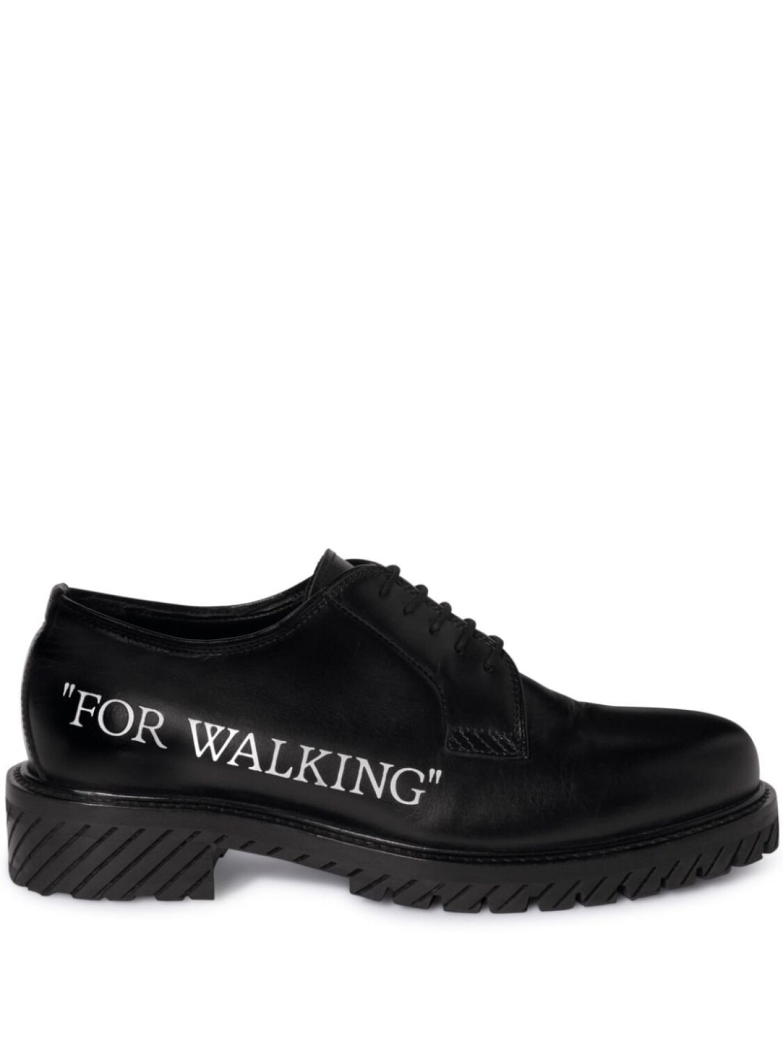 Off-White туфли дерби For Walking, черный