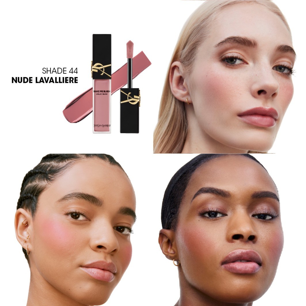 Румяна make me blush liquid Yves Saint Laurent, 44 nude lavalliere, объем 15 мл — фото 3