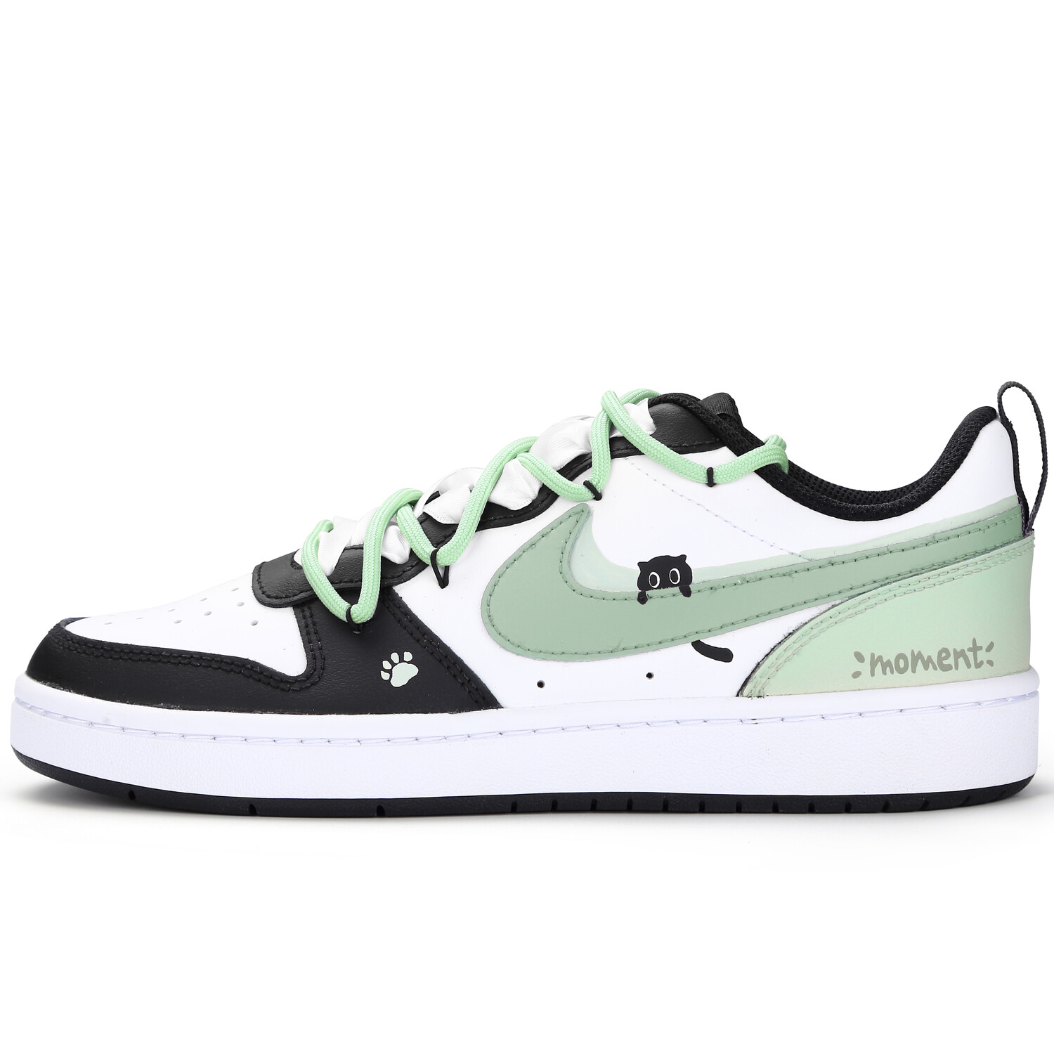 

Кроссовки Nike Court Borough Skateboarding Shoes Women's Low-top, черный