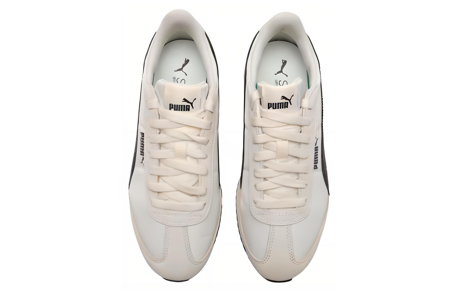 PUMA Ретро нейлоновые R78 «Бежевый Белый Черный» — Белый Черный, цвет White Black — фото 3