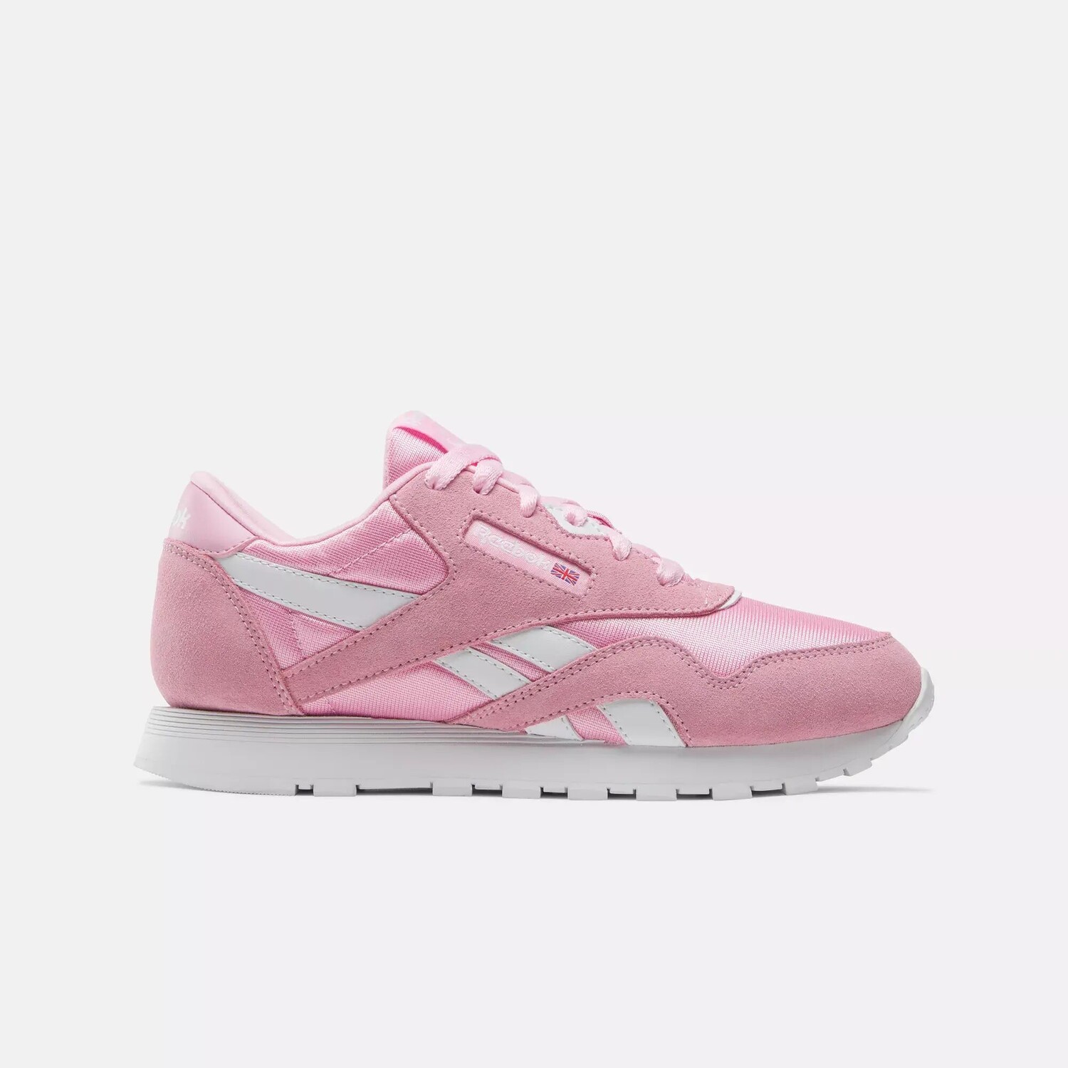 

Классические нейлоновые кроссовки Reebok, розовый/белый
