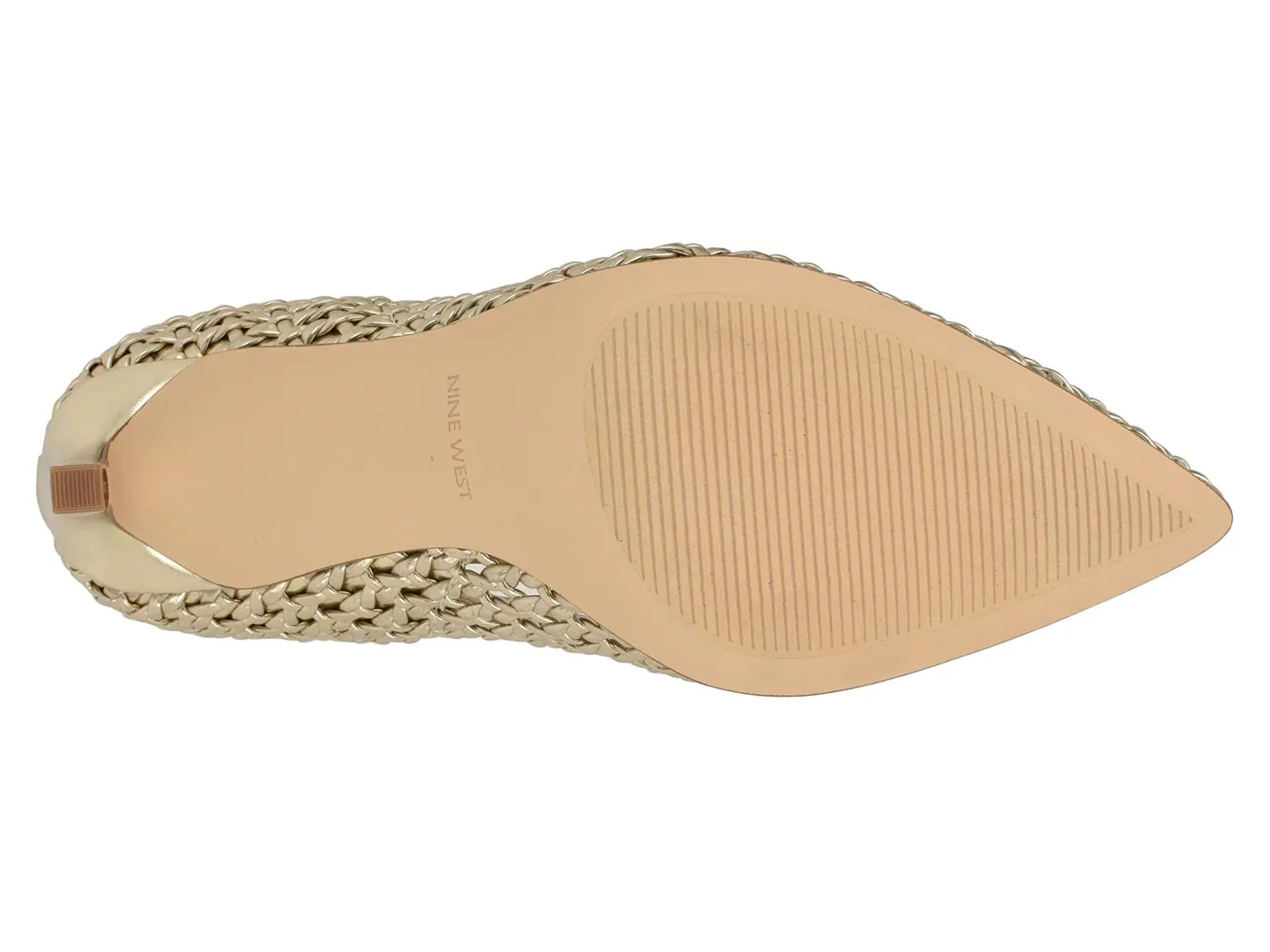 Туфли-лодочки Nine West Tatiana, золотистый металлик — фото 4