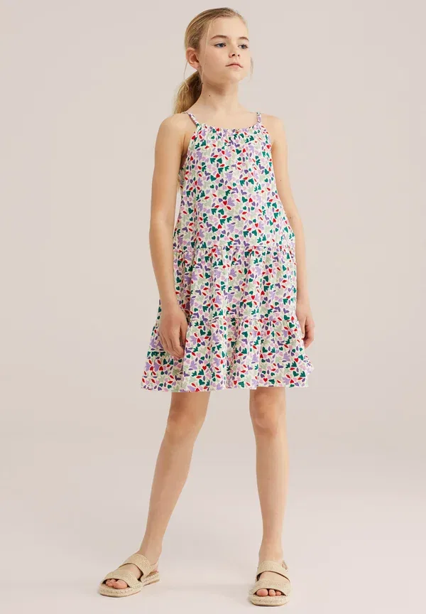 Платье повседневное We Fashion, разноцветное