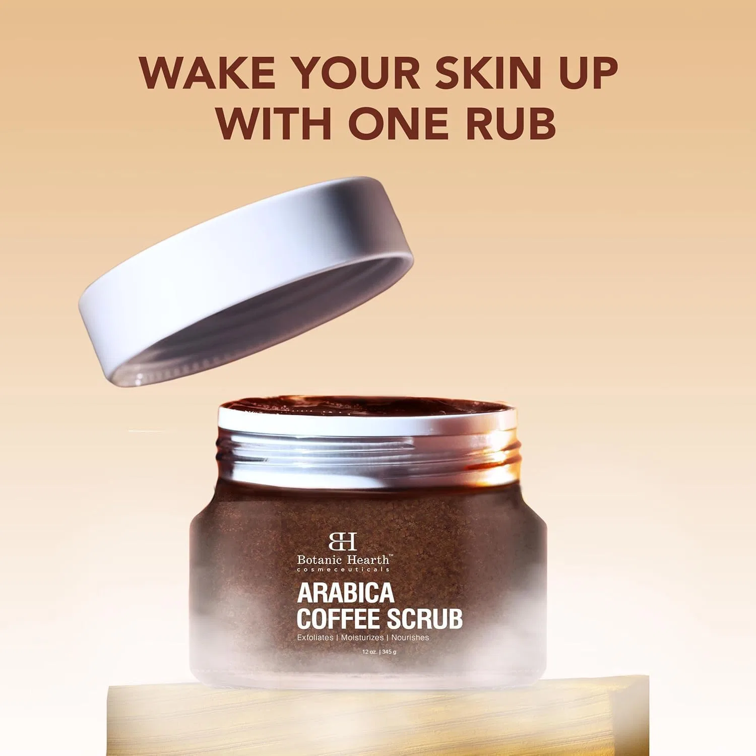 Скраб для тела кофейный Botanic Hearth Arabica Coffee Body Scrub 340 г — фото 4
