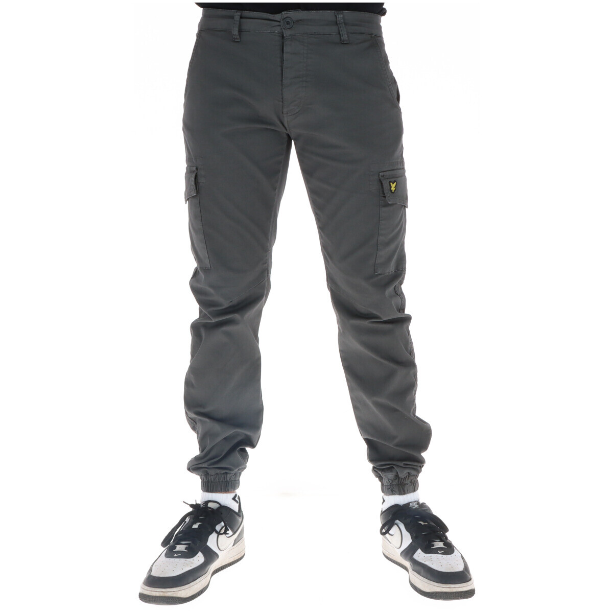 

Брюки мужские Lyle & Scott карго, темно-серый