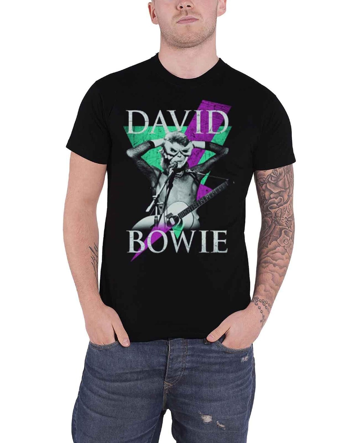 

Футболка Aladdin Sane Thunder David Bowie, черный