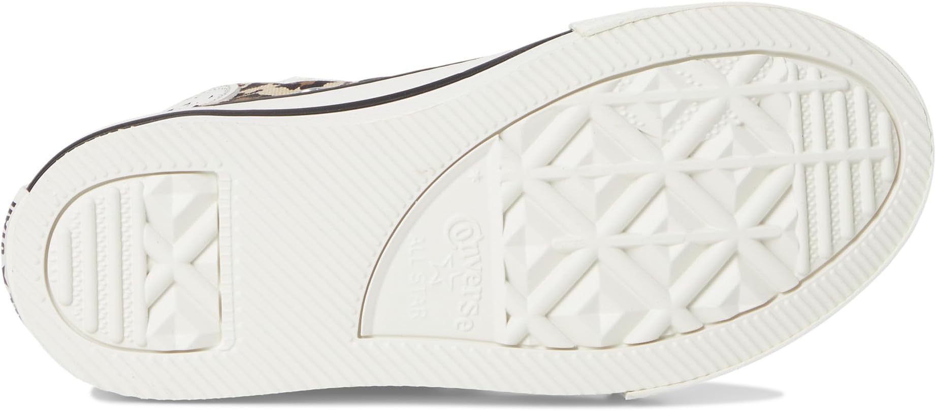 Кроссовки Converse Kids  Chuck Taylor All Star Eva Lift, Vintage White/Multi/Black — фото 3