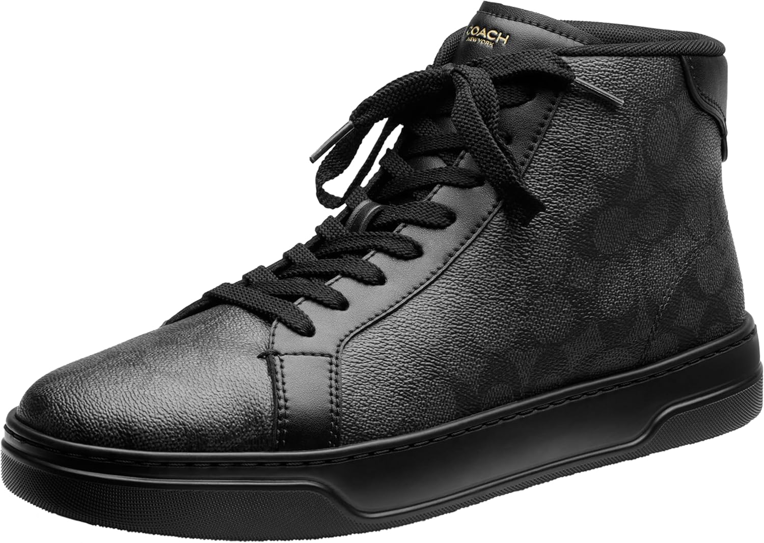 

Мужские кроссовки Coach High Line High Top из фирменного канваса, черный