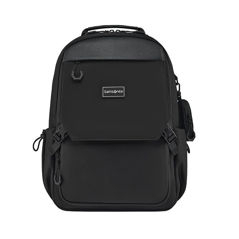 

Samsonite ВЕРЧЕЛЛИ Тканевый вместительный деловой повседневный рюкзак мужской черный, Black