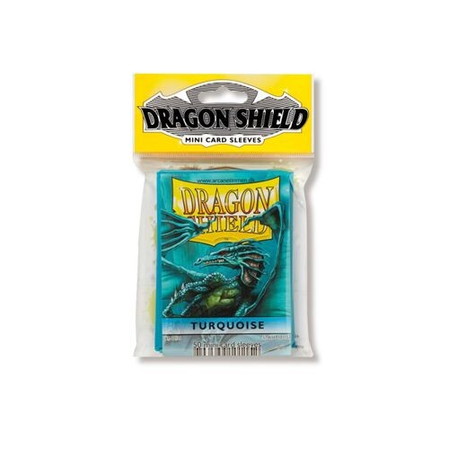 

Чехол для карточек Dragon Shield Mini – Turquoise (50 Ct. In Bag)