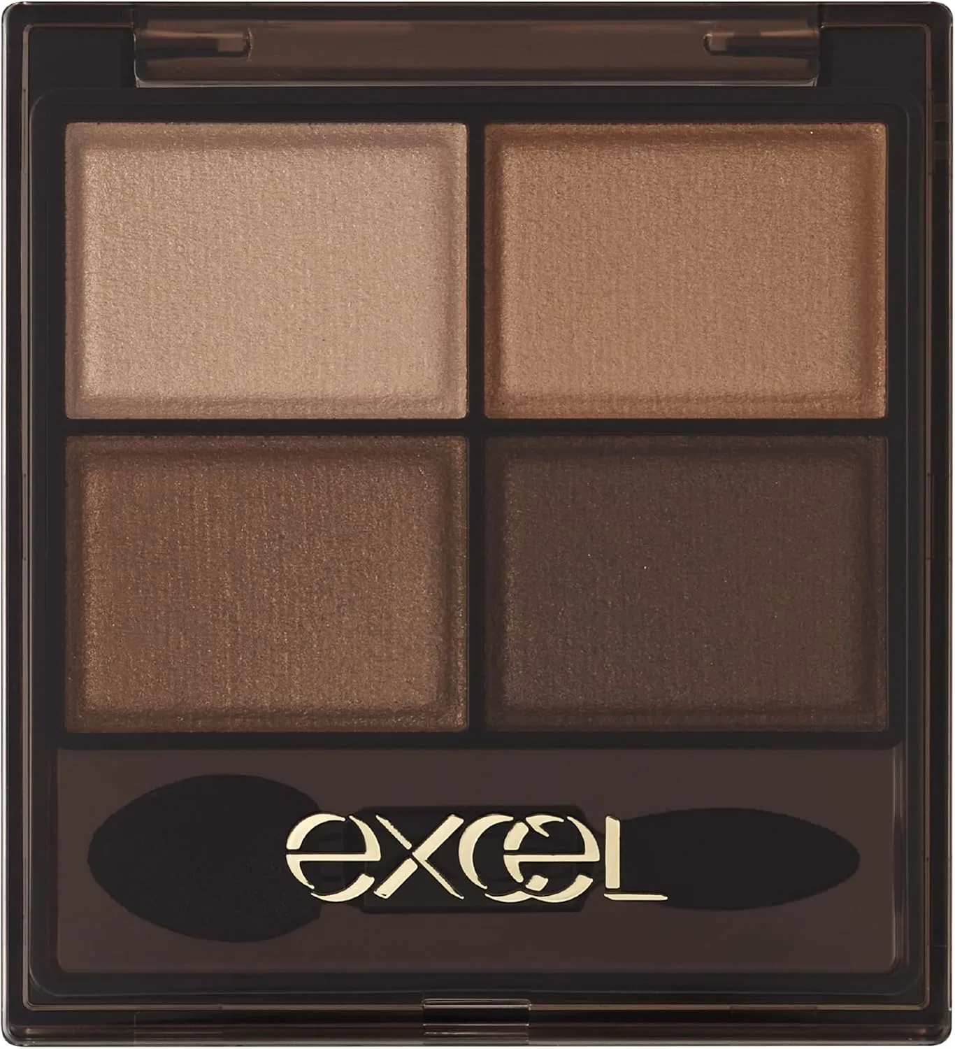 Тени для век Sana Excel Skinny Rich Shadow SK04 Beige Brown — фото 2