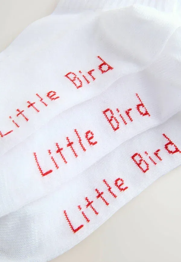 Носки 3 пары Little Bird, белый яркий радужный полоска — фото 4