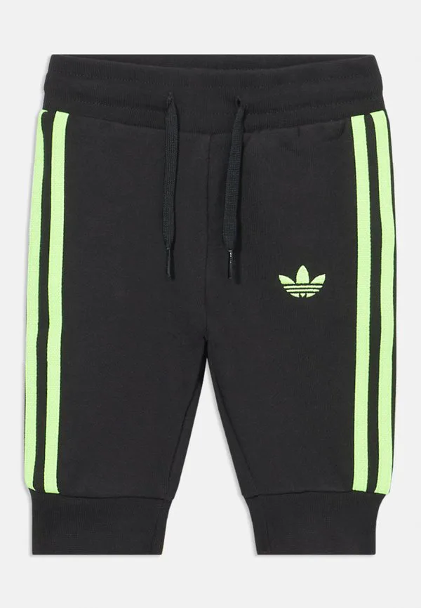 Спортивный костюм унисекс для команды Adidas Originals, Black/Signal Green — фото 3
