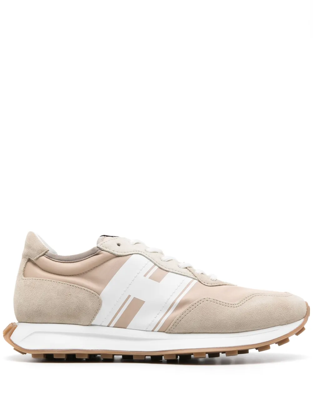 

Кроссовки H601 со вставками Hogan, нейтральный