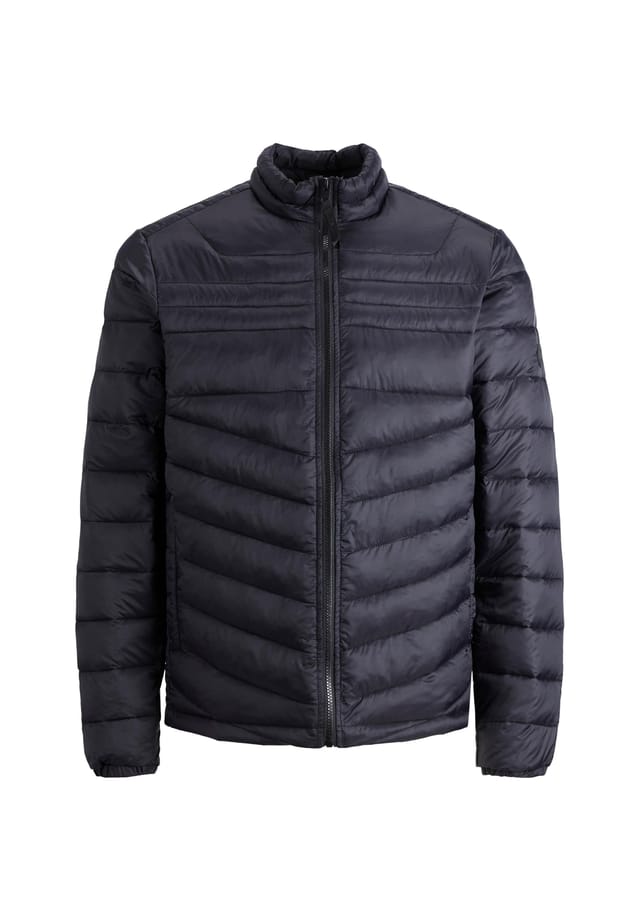 

Куртка герой пуховик стеганый воротник без капюшона Jack & Jones, черный