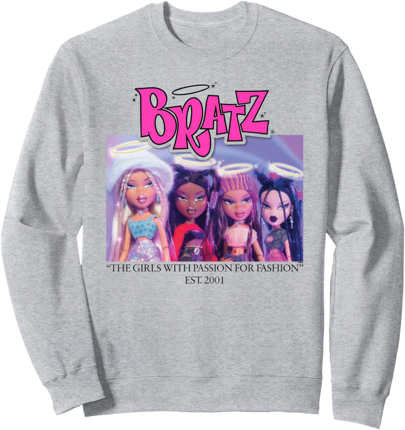 

Толстовка Bratz for Angels, серая
