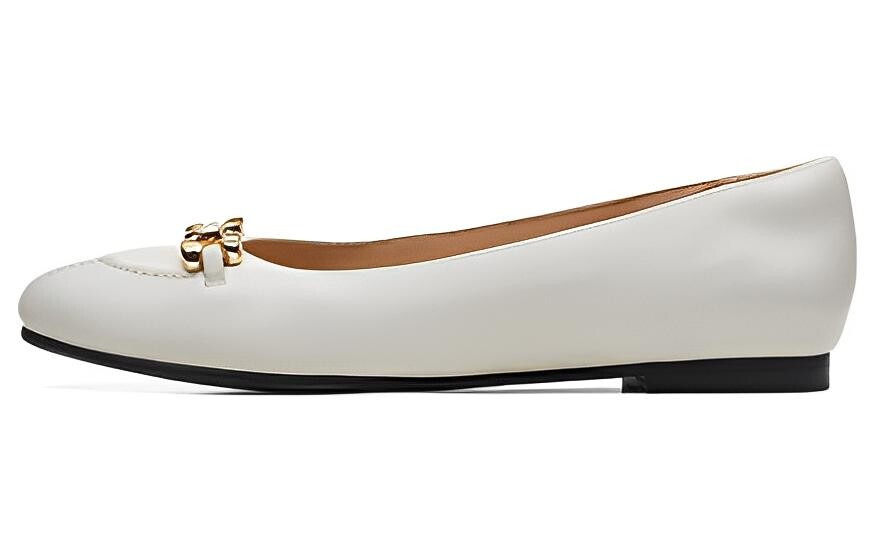 Женская повседневная обувь Женские низкие белые Clarks