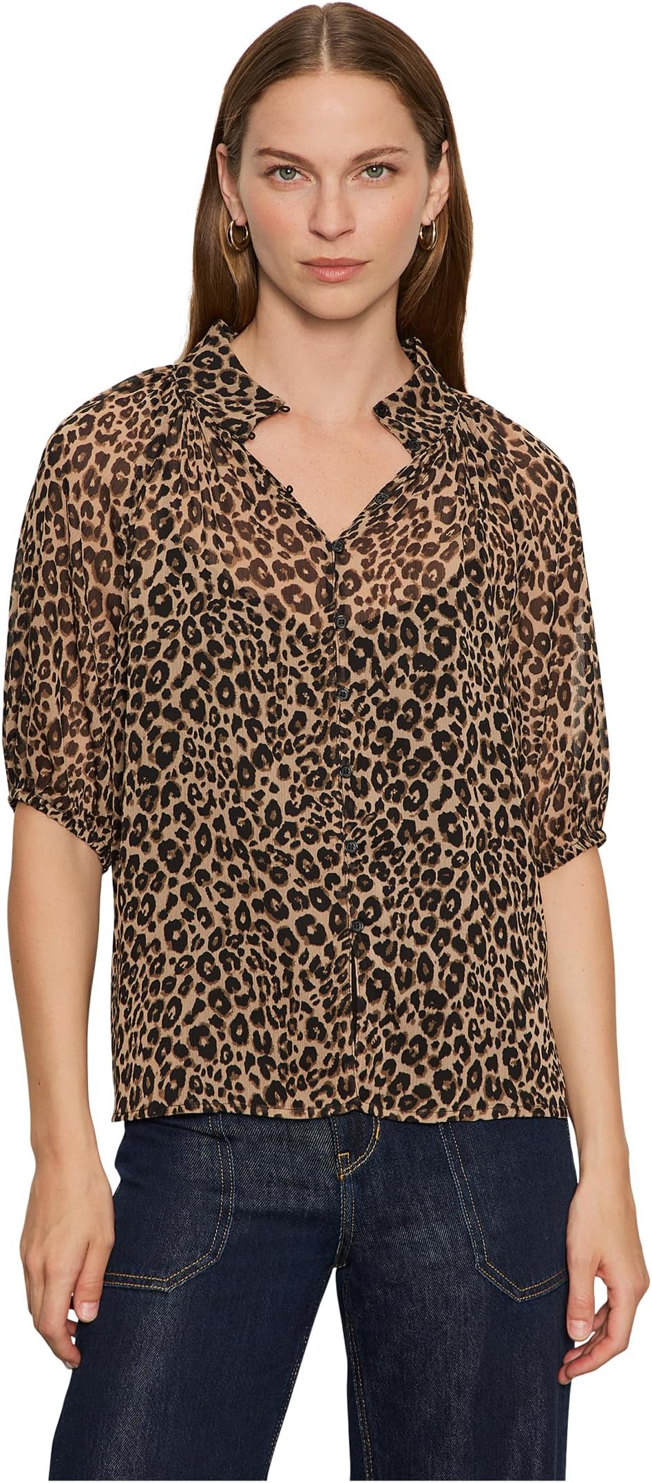 

Блуза Sanctuary Keep Me Close Blouse, цвет French Kitty