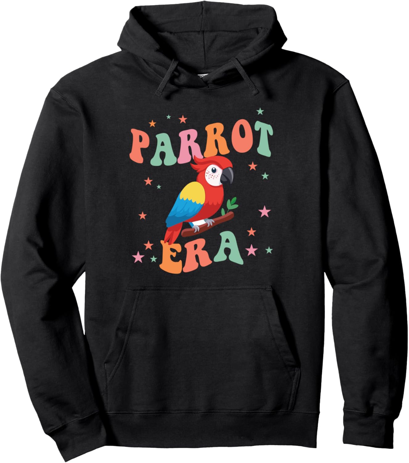

Худи Aum Era Parrot Parrot Merch & Parrot Lover Gift, черный