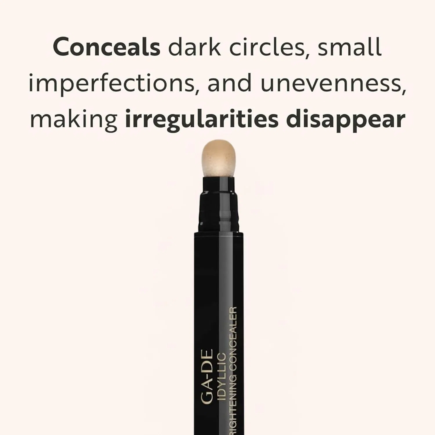 Консилер Ga-De Idyllic Brightening Concealer 34 для темных кругов, осветляющий, 3 г, цвет 871 Калифорния — фото 4