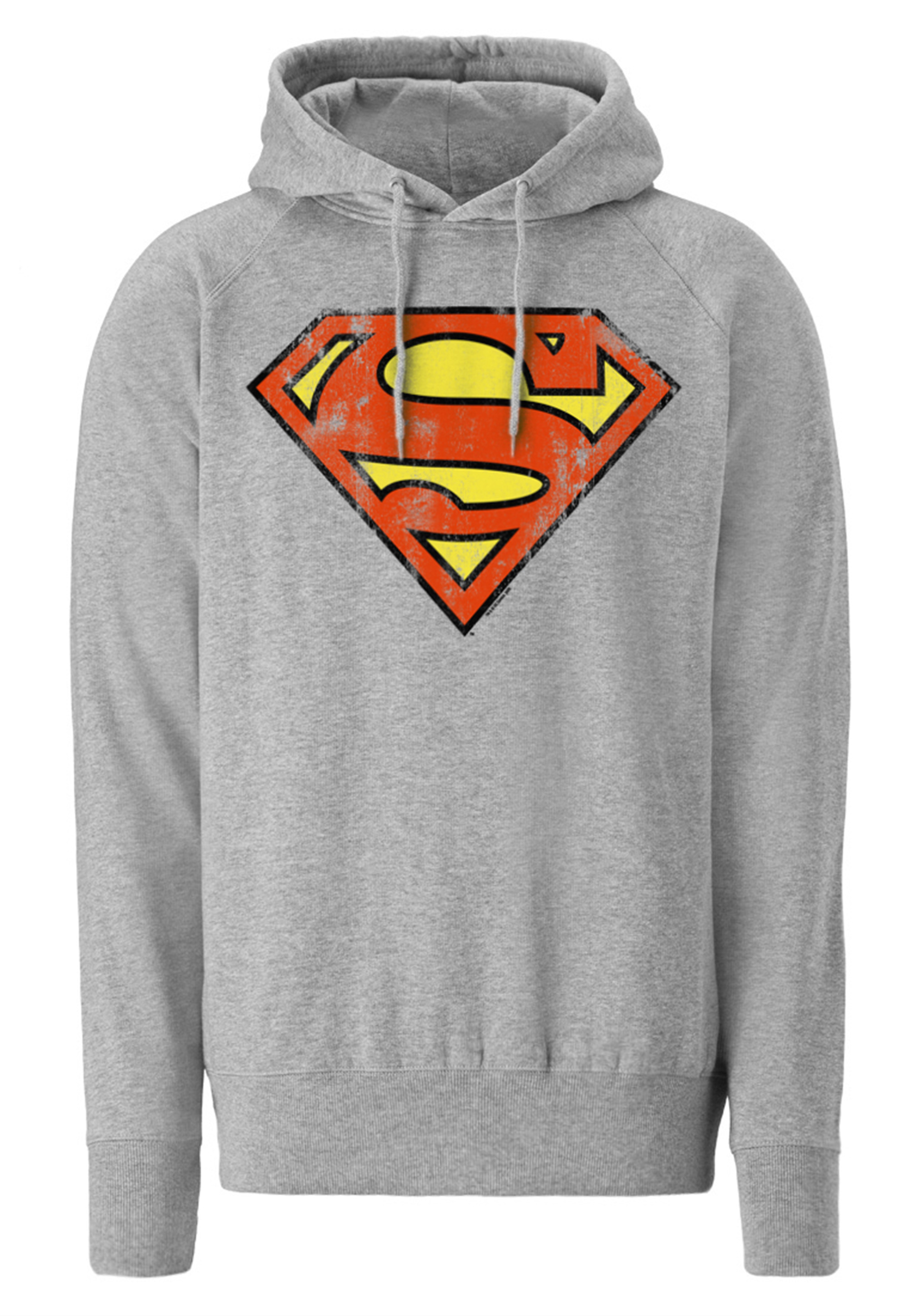 

Толстовка Logoshirt Kapuzenpullover DC – Superman Logo, серый