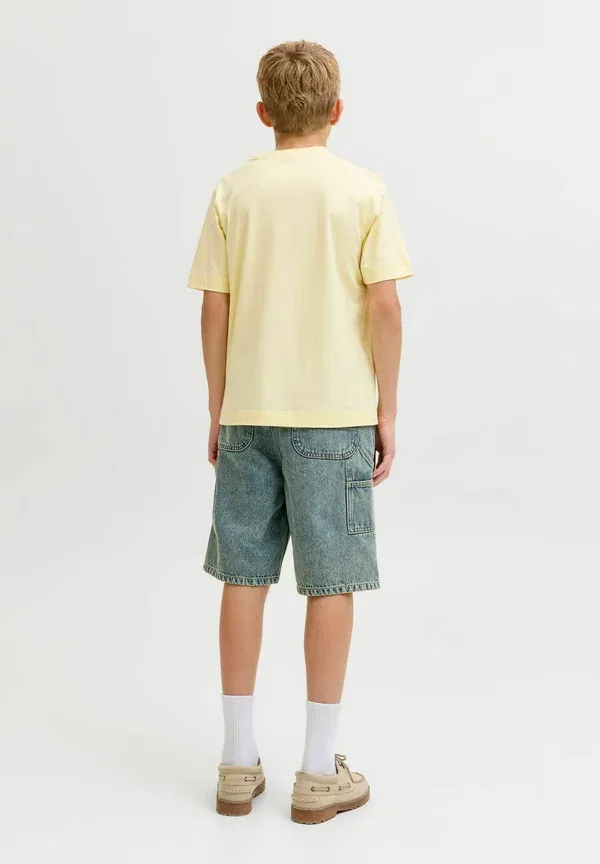 Футболка базовая Junior Jack & Jones Junior, пастельно-желтый — фото 3