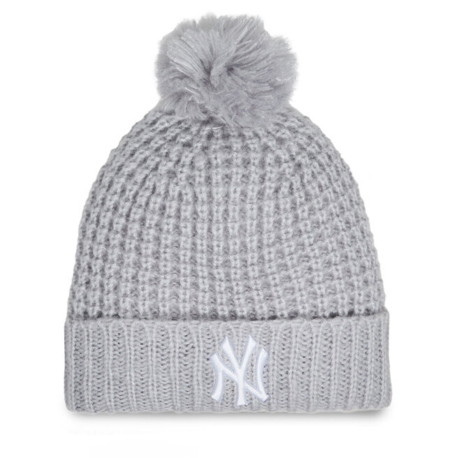

Шапка New Era WmnsCosy Pom, серый