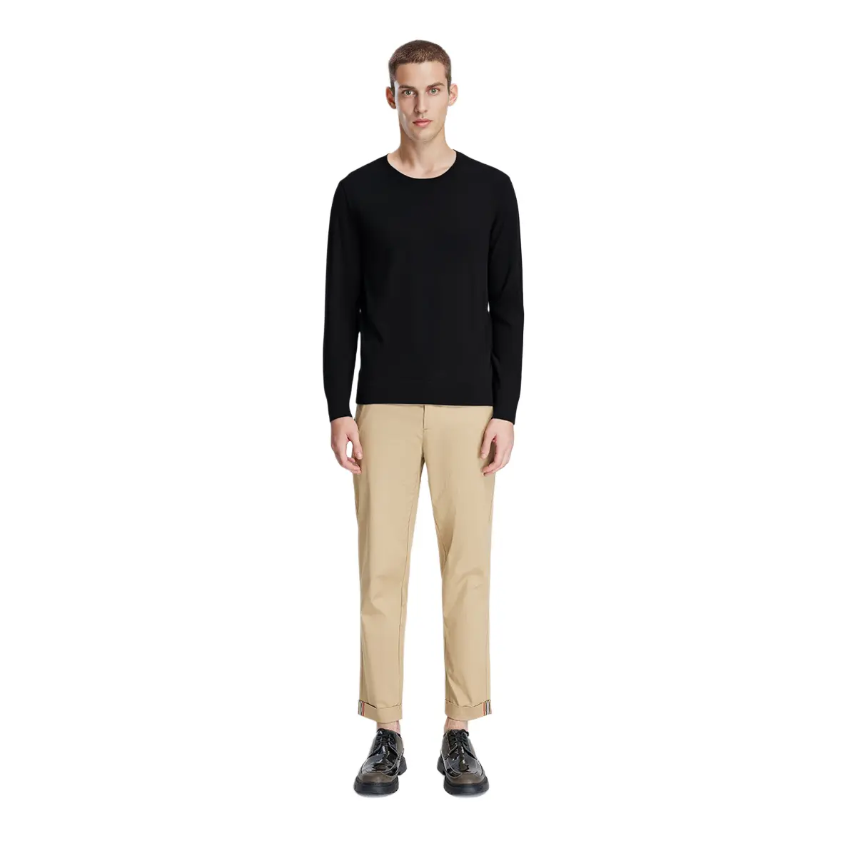 

UNIQLO Мужской трикотаж, цвет 09 Black