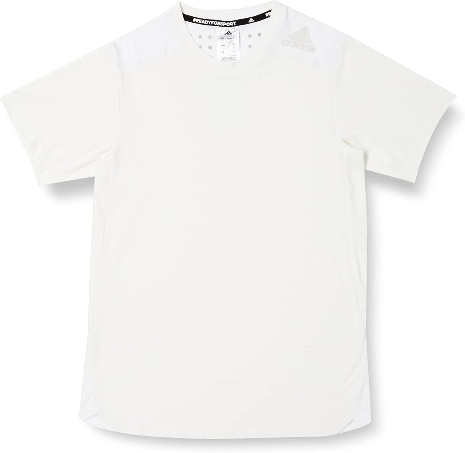 

Мужская футболка Adidas RDY HIIT TY9 с коротким рукавом, быстросохнущая охлаждающая технология, дизайн 4, для тренировок, белый