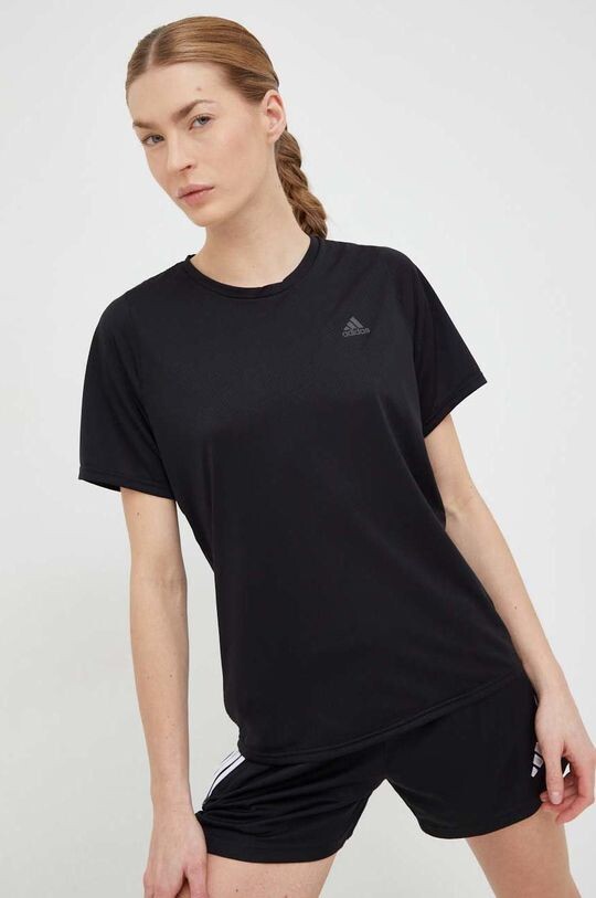 

Футболка для бега Run Icons adidas Performance, черный