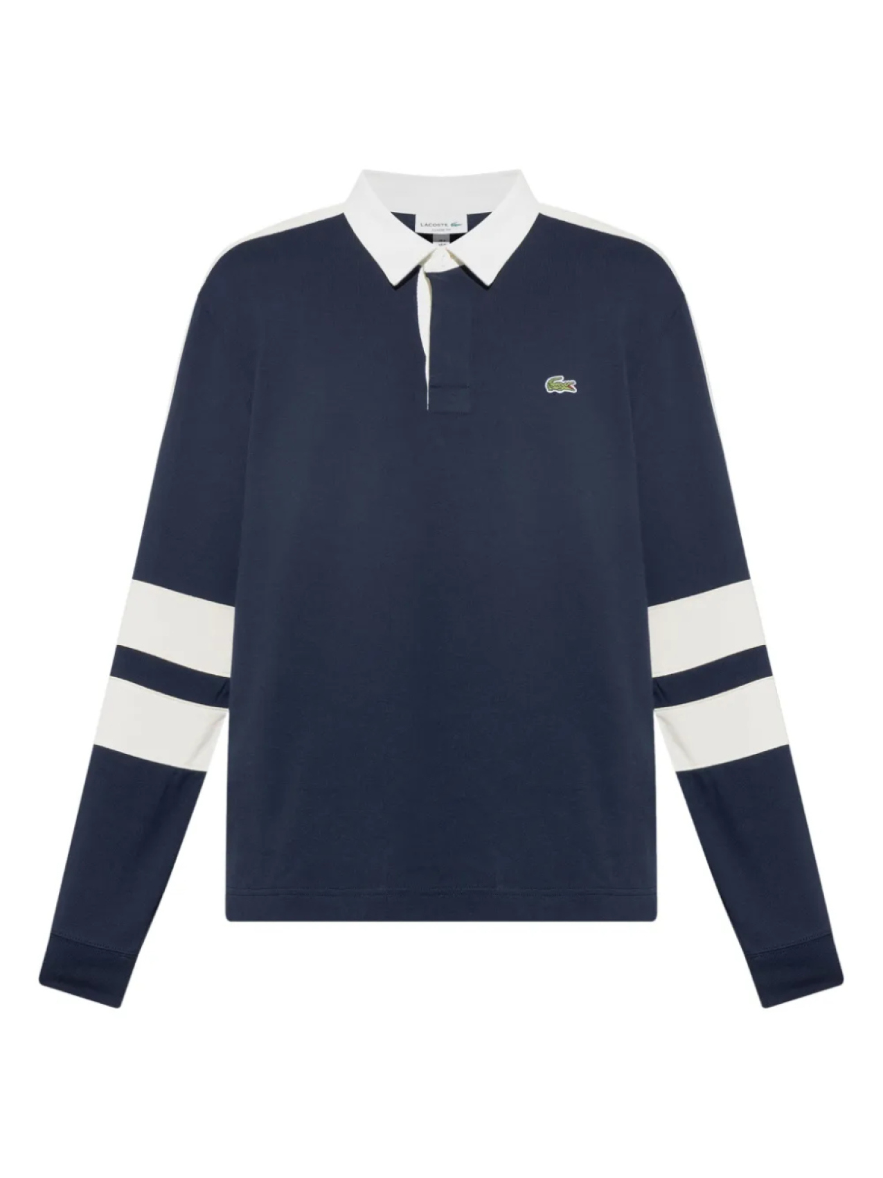 

Рубашка поло с длинным рукавом Lacoste, синий