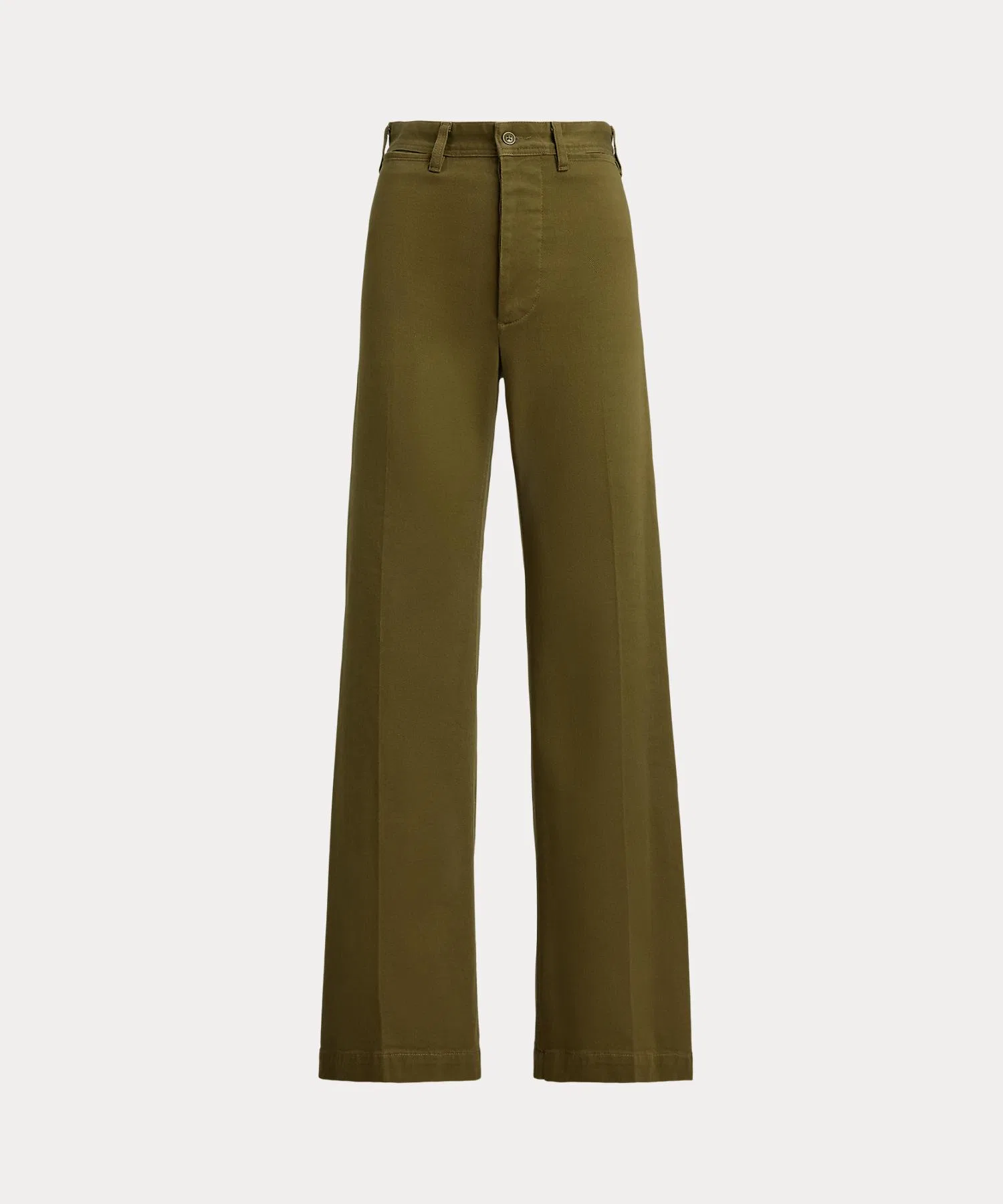 Женские брюки-чинос POLO RALPH LAUREN Beaton широкие светло-зелёные — фото 2