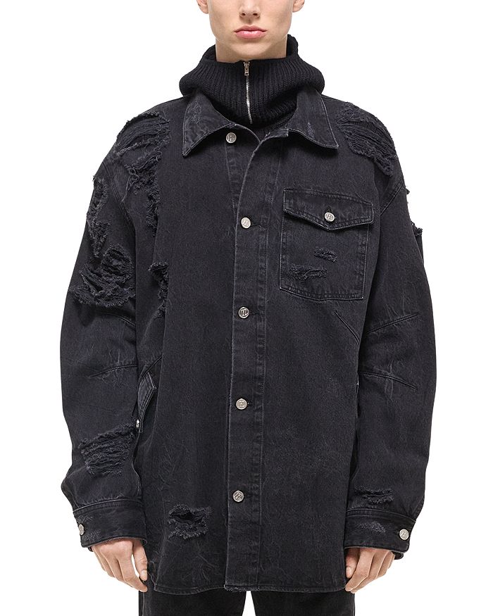 

Джинсовая рубашка Apex Helmut Lang, черный