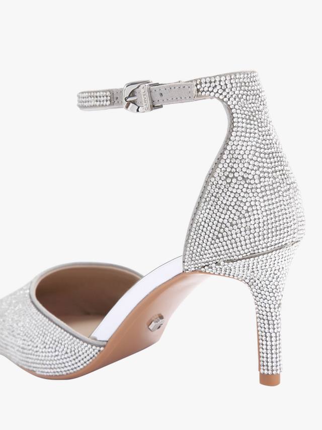Блестящие украшенные туфли-лодочки Carvela, серебряный — фото 4