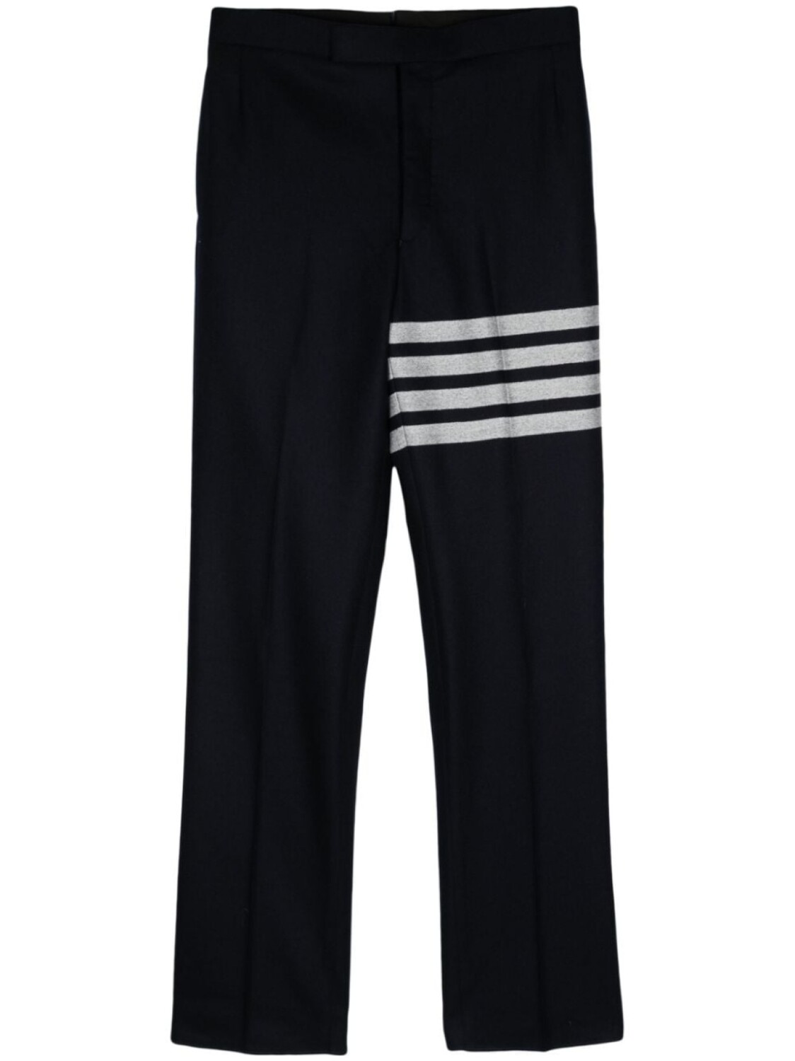 

Thom Browne брюки строгого кроя с заниженной талией и полосками 4-Bar, синий